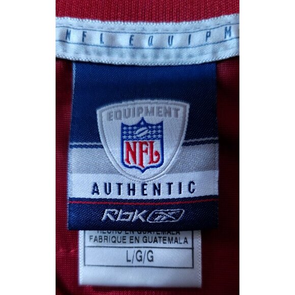Vtg RBK By Reebok NFL San Francisco 49ers Nate Clements #22 Stitched Jersey Sz-L - Picture 11 of 14